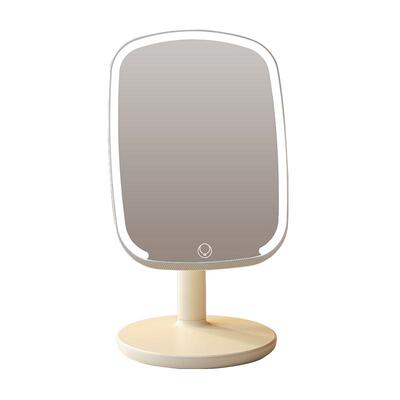 台式化妆镜带灯补光高清镜子