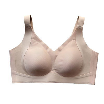 玫瑰拾代简约无钢圈文胸女士聚拢