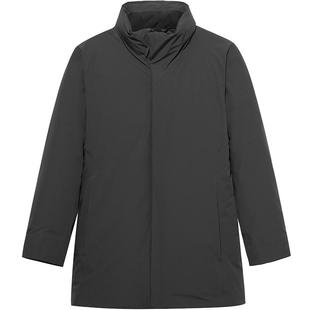 HALTI哈尔迪男士冬季95鹅绒保暖防水大衣派克羽绒服HDTDA58204S