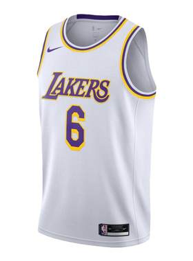 NBA官方Nike湖人队詹姆斯球衣