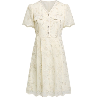 KBNE连衣裙女装优雅长裙波嬉风2026夏季新款时尚气质巨好看的裙子