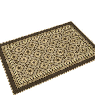 现代简约地毯高级感亚麻地垫进门入户玄关门垫门外防滑脚垫可裁剪