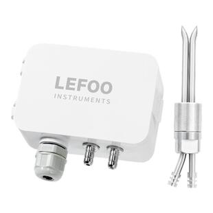 力夫LFM109风速传感器分体式皮托管耐高温防堵防尘带显风速测量仪