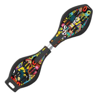 滑板车初学者6-8-12岁以上两二轮划板儿童摇摆活力板蛇形游龙滑板