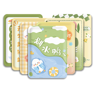 卡通图案秋冬季保暖贴自发热宫寒