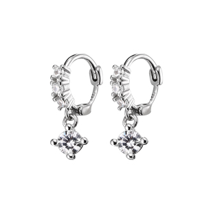 耳钉女小众设计感高级气质耳环纯银针耳圈耳扣耳饰2025年新款爆款