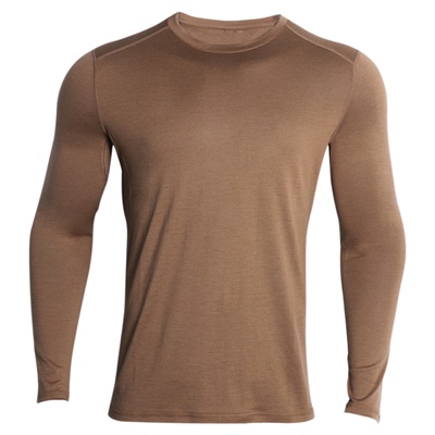 16.5um美利奴羊毛男长袖运动T恤