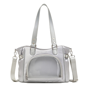 香蕉家原创设计梦幻星辰大容量痛包丝带双面痛单肩缎面娃包多用秋