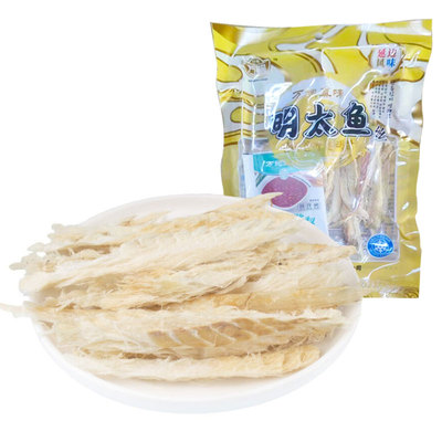 手撕真味即食明太鱼带料