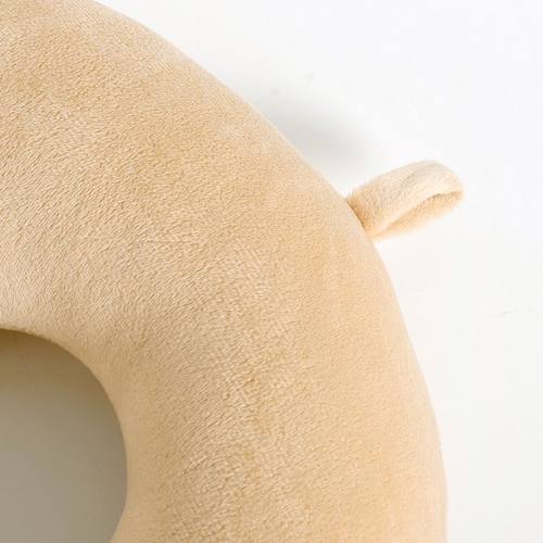 厂家直销创意爆款pp棉型素色三宝颈午睡柔U旅行枕抱超枕办公室枕