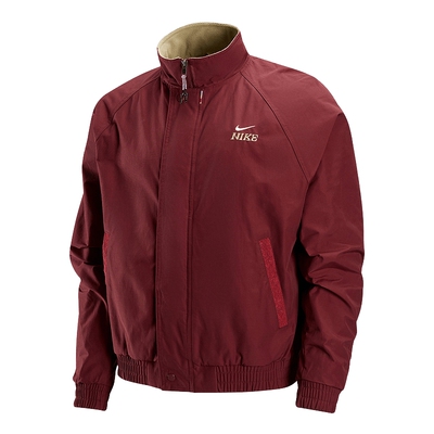 耐克男外套裤子套装马年限定新年款红色摇粒绒夹克IQ3705 IQ3709