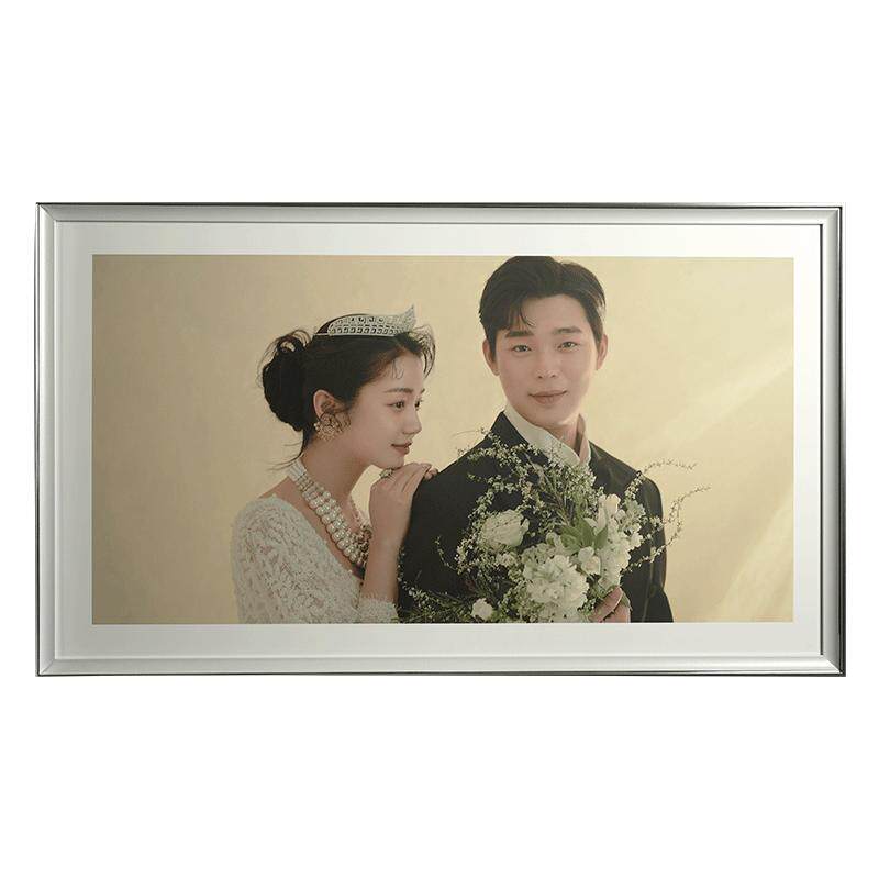 婚纱照相框相册套系制作高端影楼结婚照片墙定制床头放大组合挂墙