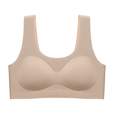 猫人粉底液少女内衣无痕隐形背心