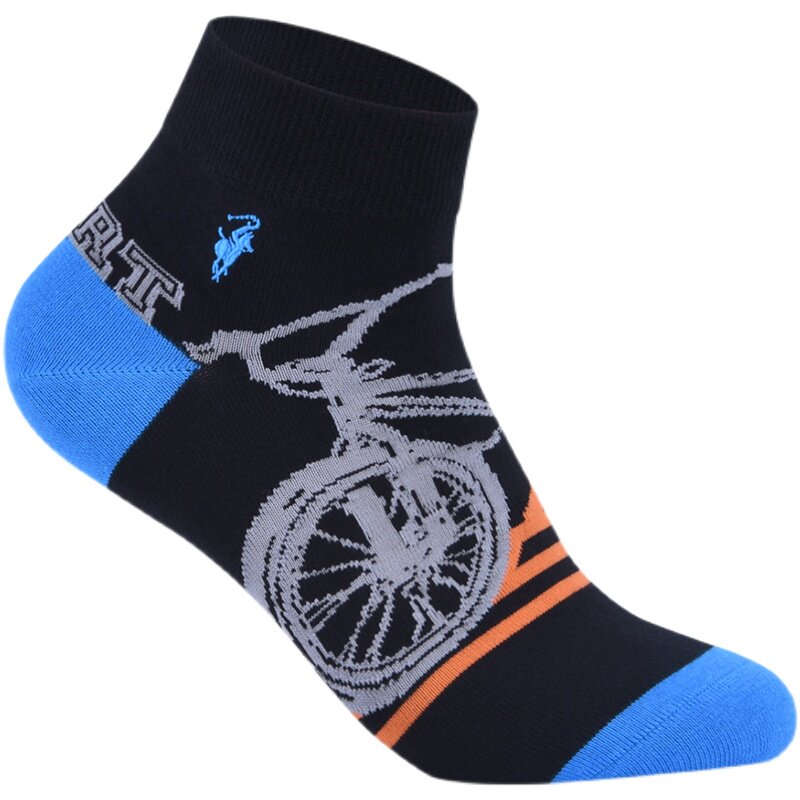 polo防臭男纯棉无骨中筒袜六双装