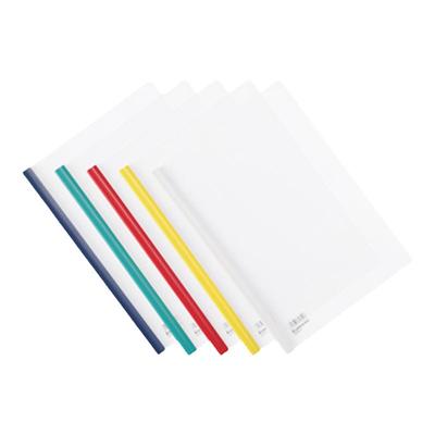 【齐心官旗TOP·1】加厚型抽杆夹