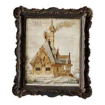 双层浮雕法式相框欧式