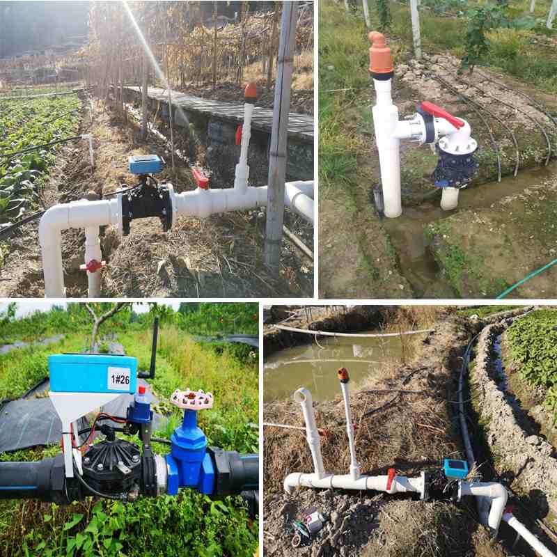 农业螺纹灌溉电磁阀喷灌滴灌调节阀自动水力控制器塑料灌溉水阀