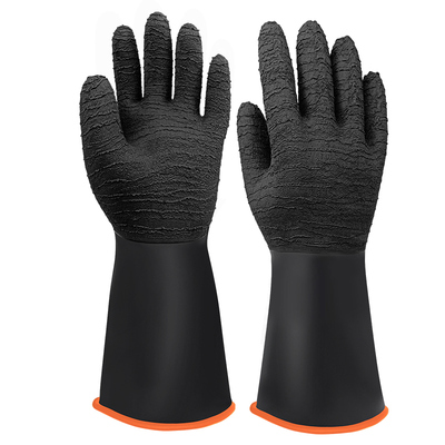 华特耐酸耐碱加厚橡胶手套