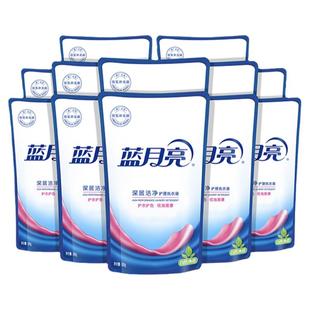 蓝月亮洗衣液12斤整箱批家用实惠装机洗专用洗衣护理袋装补充装