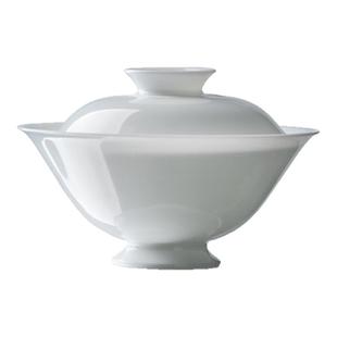 颂文堂薄胎瓷盖碗景德镇7501瓷盖碗手工不烫手两才盖碗泡茶可定制