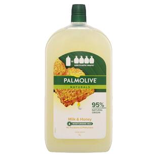 澳大利亚直邮Palmolive牛奶蜂蜜滋润洗手液温和清洁嫩滑补充正品