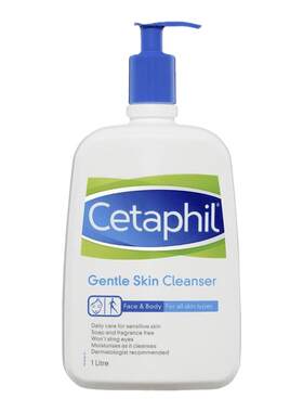 澳大利亚直邮Cetaphil丝塔芙洗面奶敏感肌清洁温和洁面乳家庭装1L