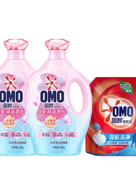 【香菇来了】奥妙5星香护洗衣液五星精油持久留香
