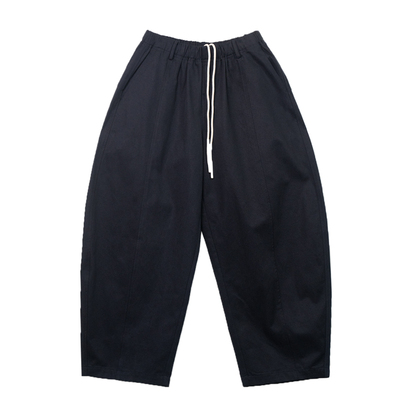 原创弯刀气球裤时尚休闲裤女装