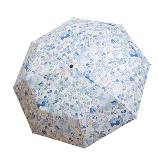 雨伞加大加厚加固折叠自动伞晴雨手动两用太阳伞防晒防紫外线超大