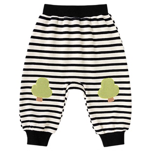 嘟嘟家儿童裤子宝宝pp裤婴儿衣服女童春秋屁屁裤春季长裤男童童装