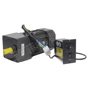 普菲德调速电机6W-400W120W减速马达/配调速器线包全铜包顺丰220V