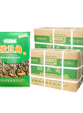 桂林米粉红油酸豆角不包邮
