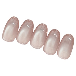 gaoy戈雅幼崽罐桃花坞猫眼甲油胶2026年新款裸色粉色系玻璃珠美甲