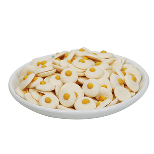 凯恩的零食羊奶荷包蛋黄宠物狗狗即食补钙专用混合磨牙零食100g袋