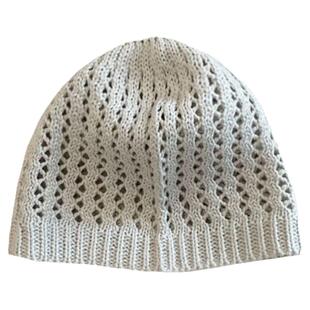 ins韩国儿童帽子春夏女童针织帽男童宝宝薄款毛线帽瓜皮帽潮