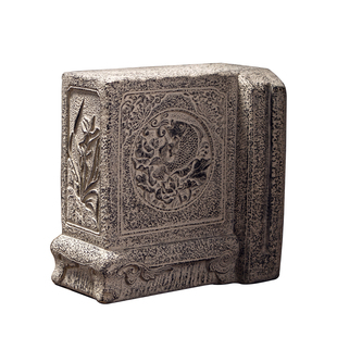 仿古中式摆件门墩抱鼓石门当户对别墅庭院子民宿大门口两侧仿石墩