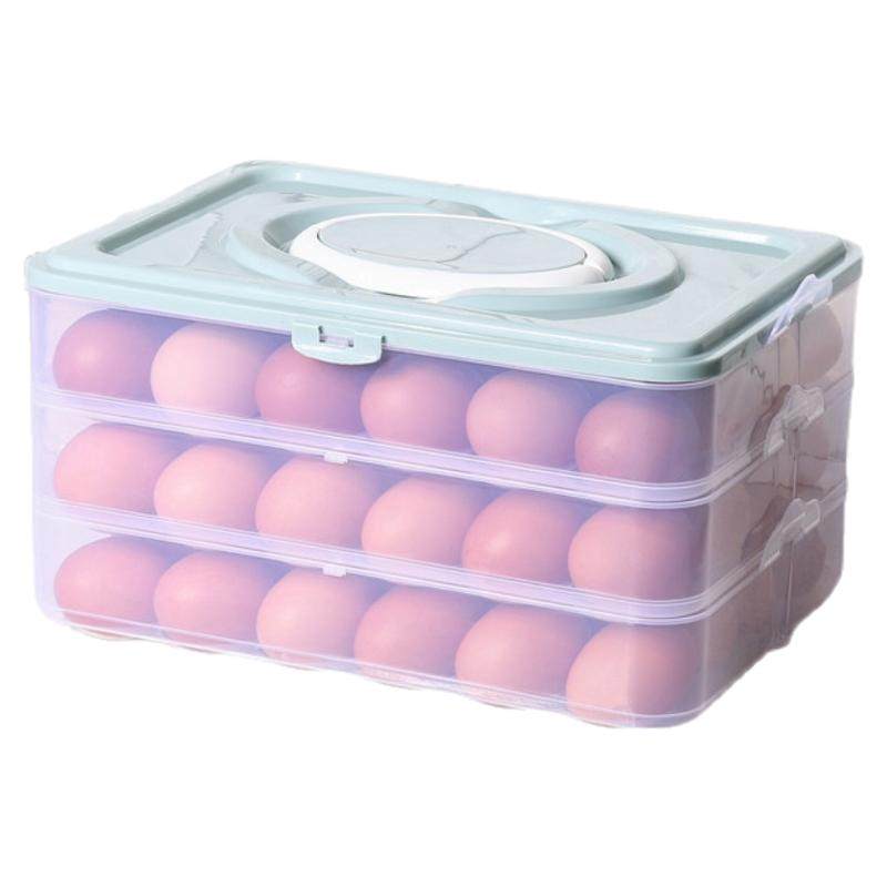 鸡蛋收纳盒家用冰箱食品级保鲜盒