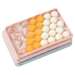 冻冰块模具家用食品级冰球冰格制冰盒自制圆形软硅胶商用储冰神器