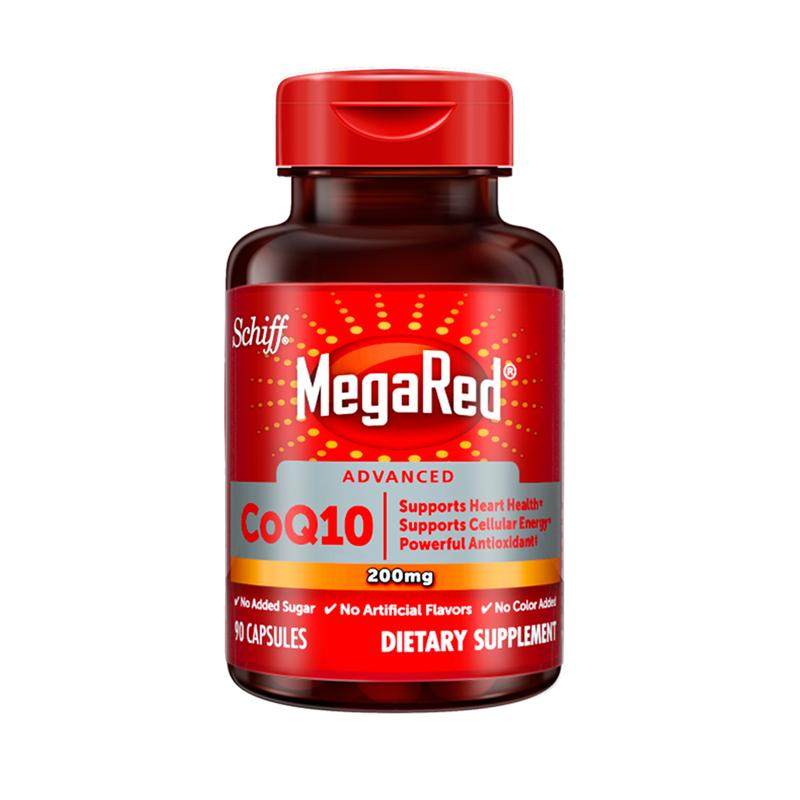 【自营】MegaRed脉拓美国进口高含量辅酶q10软胶囊熬夜护心脏90粒