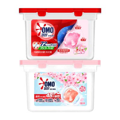 奥妙桃桃春日香柔洗衣凝珠