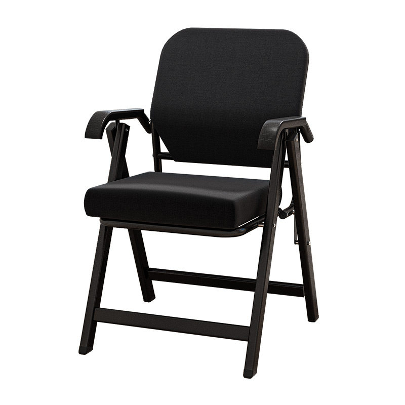 折叠靠背椅子宿舍学生写字椅免安装办公座椅家用休闲椅简易电脑椅