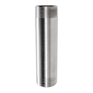 厂家直销 304不锈钢单/双头丝/200MM/不锈钢管子单头丝/水管接头/