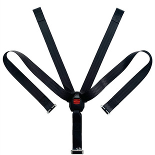 儿童安全座椅加长安全带裆部护裆固定扣五点式加长肩带延长带配件