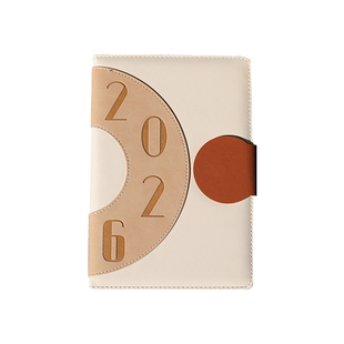 文创艺2026年新款日程本高颜值weekly周计划本时间管理效率手册商务工作记事本A5精致高级日记本定制可印logo