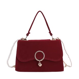 红色包包女结婚用的新娘包高级感轻奢斜挎手提婚包小提包女士红包