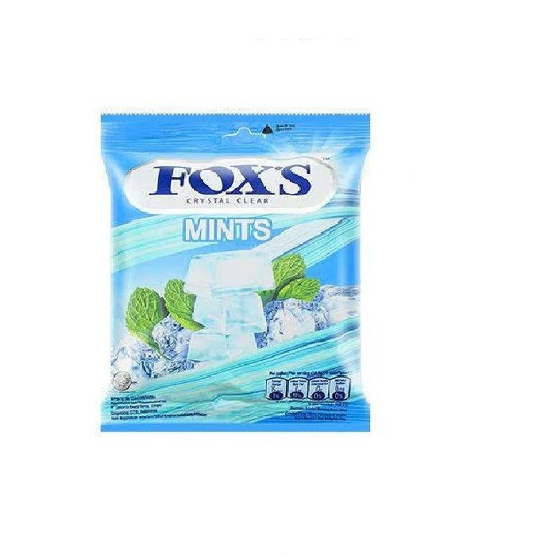 印尼foxs水晶糖四季茶水果薄荷糖