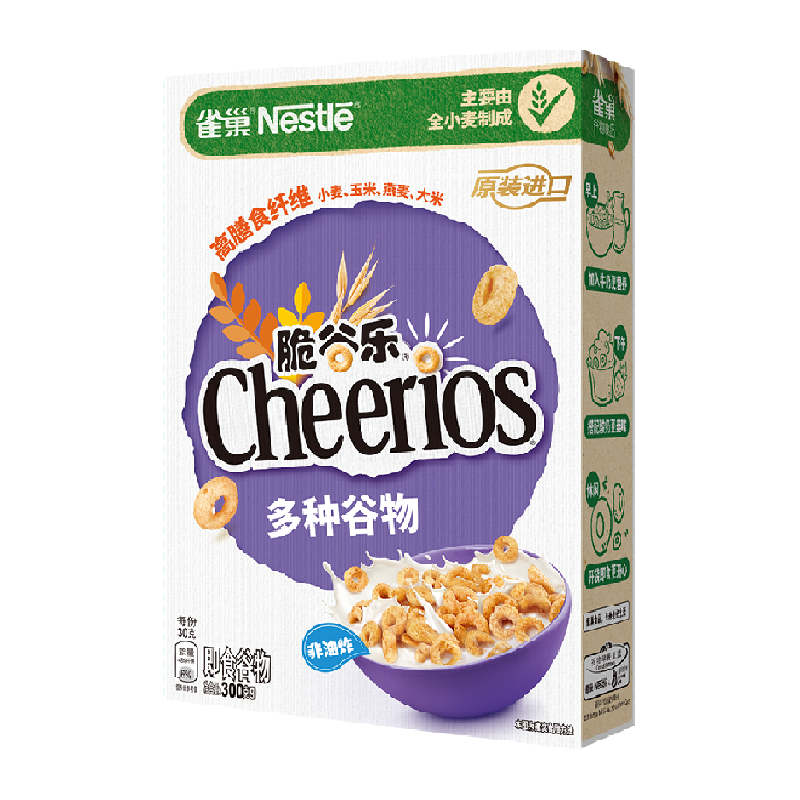 雀巢进口即食粗粮麦片300g×1盒