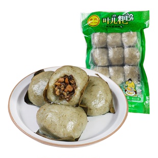 传统手工清明草叶儿粑四川宜宾特产查氏黄粑糯米猪肉芽菜鸭猪儿粑