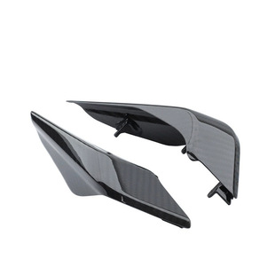 适用KTM790 890 DUKE碳纤维前大灯保护罩 摩托车灯改装装饰防护盖