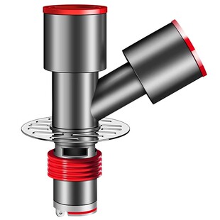 洗衣机排水管地漏接头二合一下水管道分流器阳台防返臭专用三头通